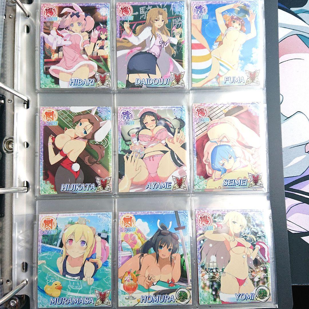 閃乱カグラ New Wave Gバースト リアルカードセット 81枚