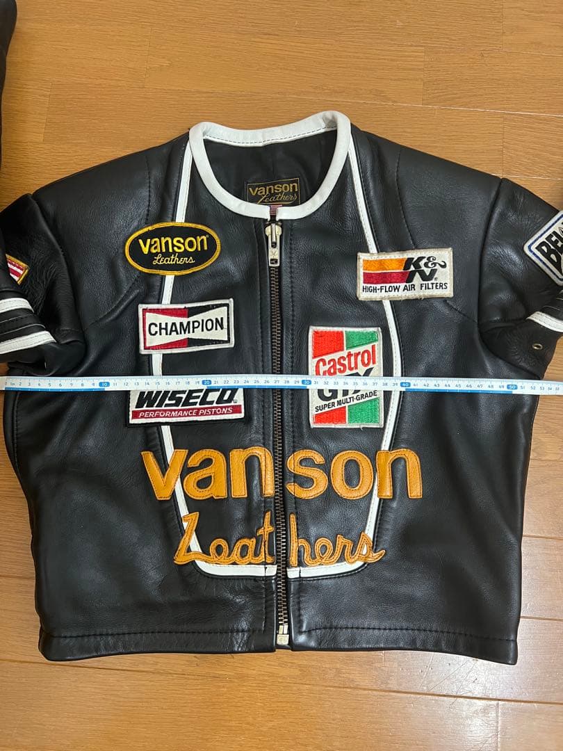 ウッドデッキドッグVANSON ワンスター 40サイズ　レザージャケット