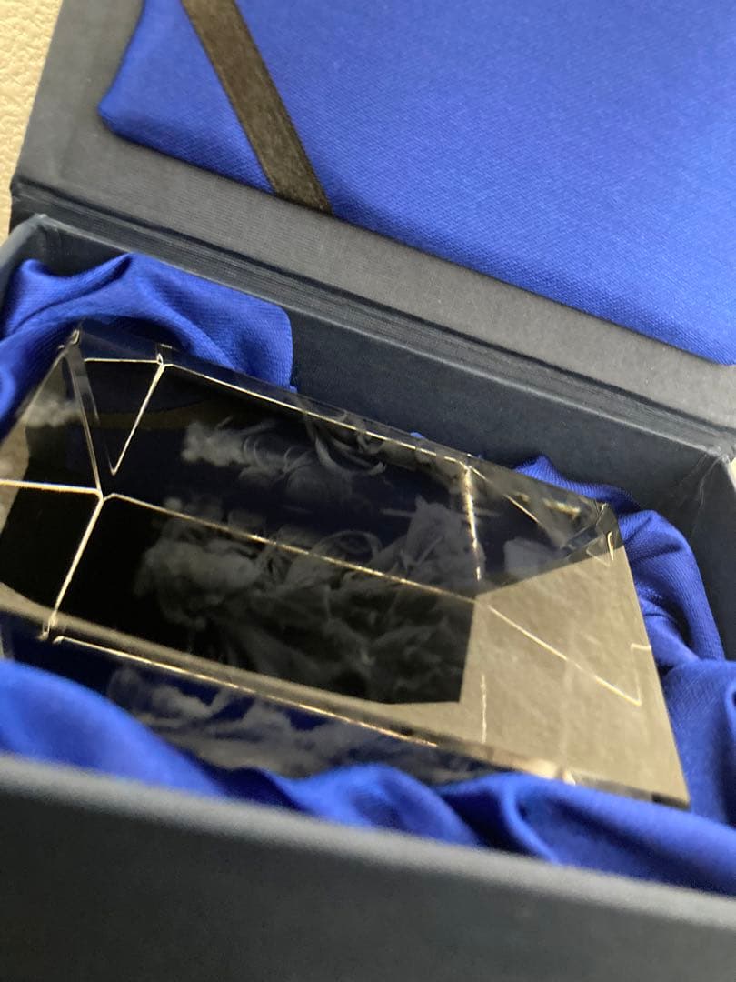 【新品希少 回転ライトステージ付】まいてつ ハチロク 3Dクリスタル