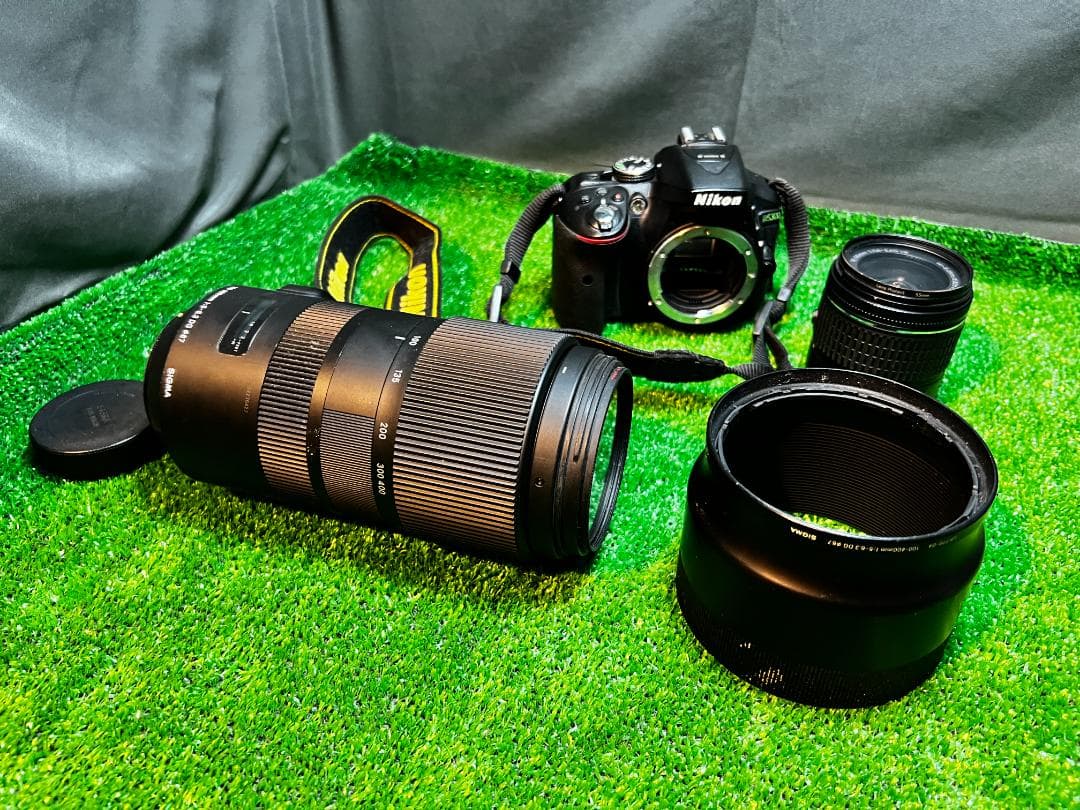 中古 Nikon デジタル一眼レフ【D5300】/SIGMA 望遠レンズ