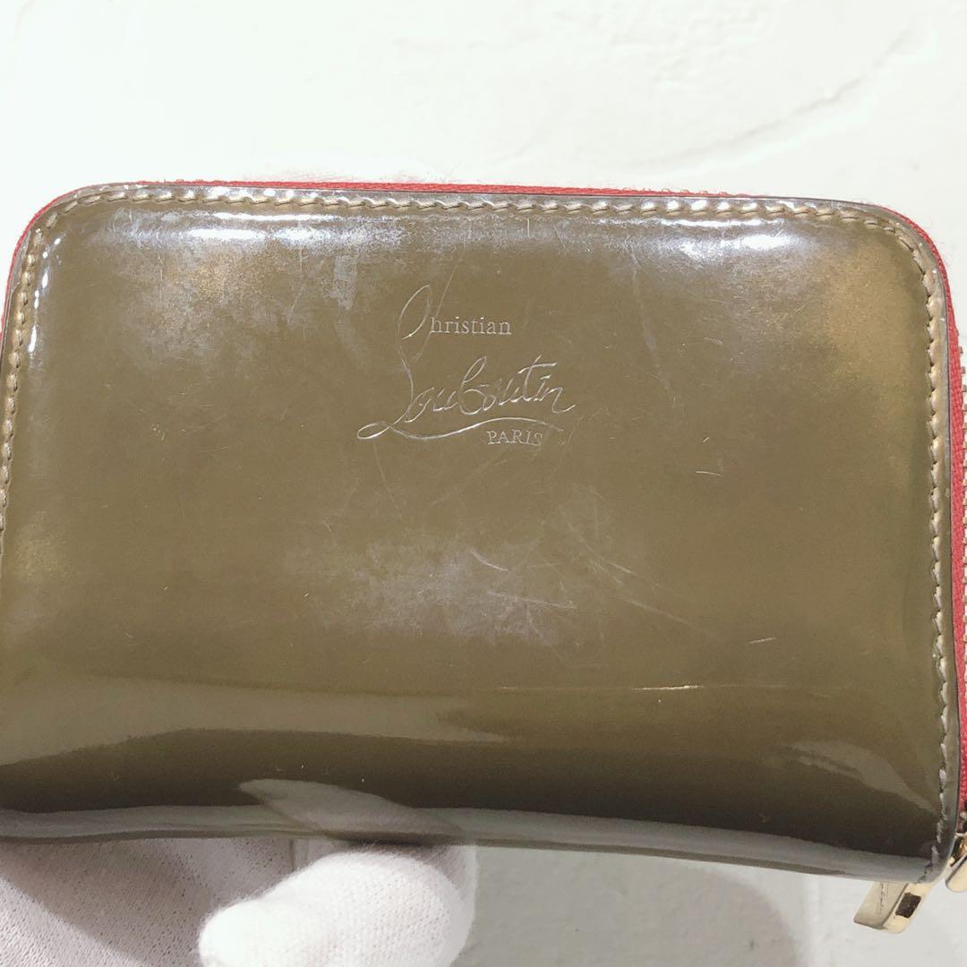 ☆Christian Louboutin☆ ケース スタッズ ブラウン