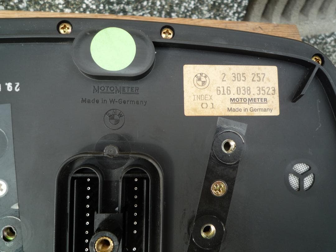 BMW K100RS 純正メーターAssy、綺麗、スピードメーター、タコメーター