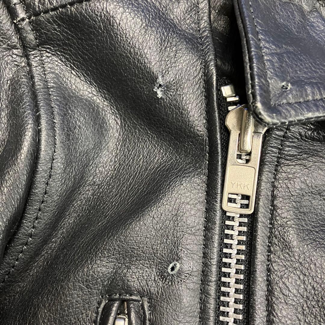 90s Freedom レザーダブルライダースジャケット 水牛革 VINTAGE