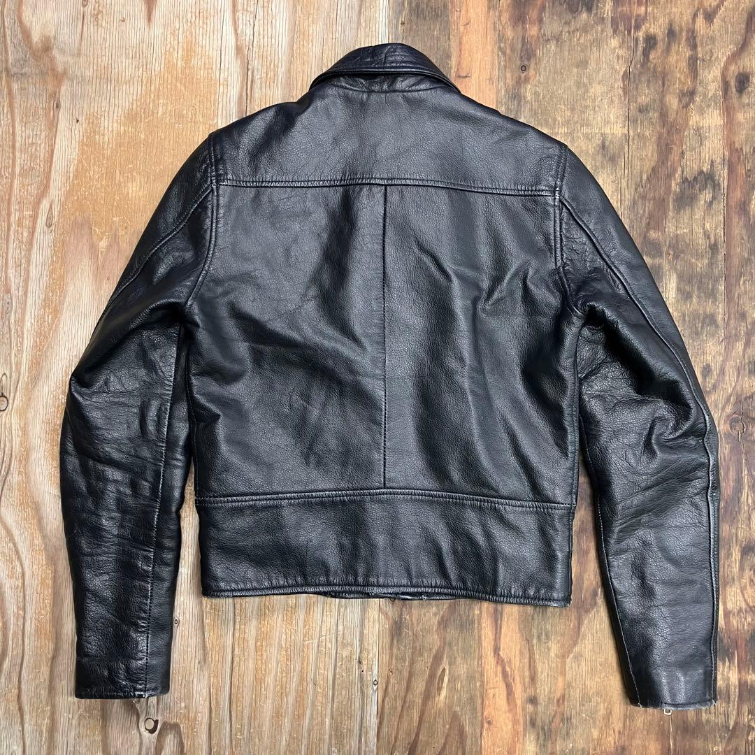90s Freedom レザーダブルライダースジャケット 水牛革 VINTAGE