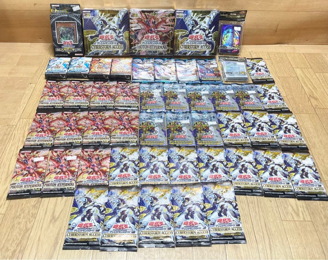 未使用☆50点 遊戯王カード サイバーストーム フォトン オフィシャル 等 ⑤