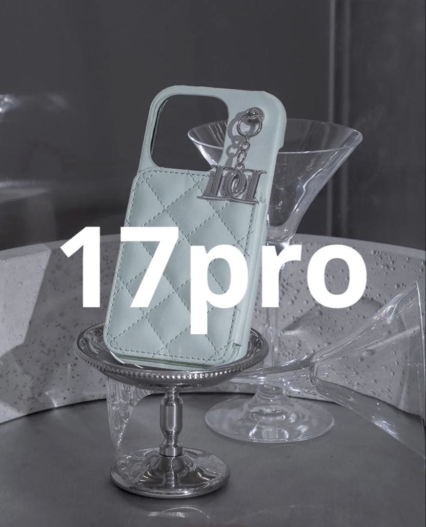 darich 新作 iPhone17Proケース サックス 水色