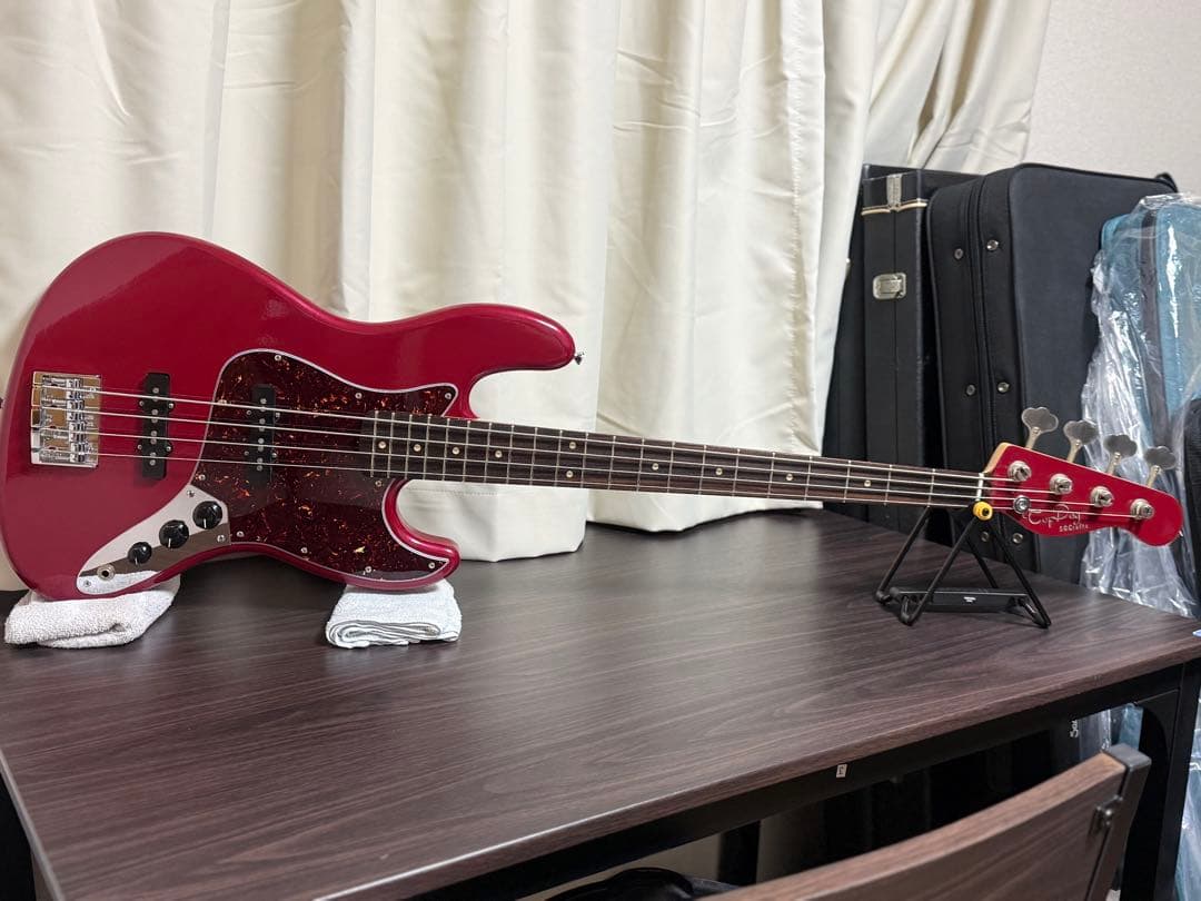 【あいこ】SGcrafts Top dog ジャズベース【弦交換セット