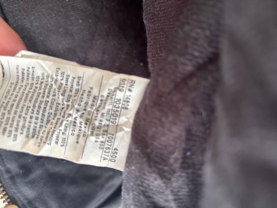 Carhartt アクティブジャケット 企業ロゴ