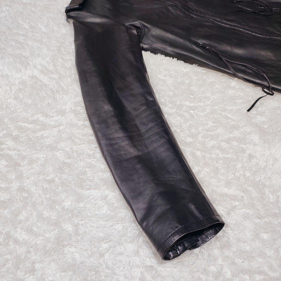 【希少!!ホースハイド】 PLEDGE シングルライダース 馬革