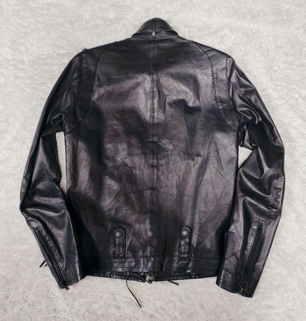 【希少!!ホースハイド】 PLEDGE シングルライダース 馬革