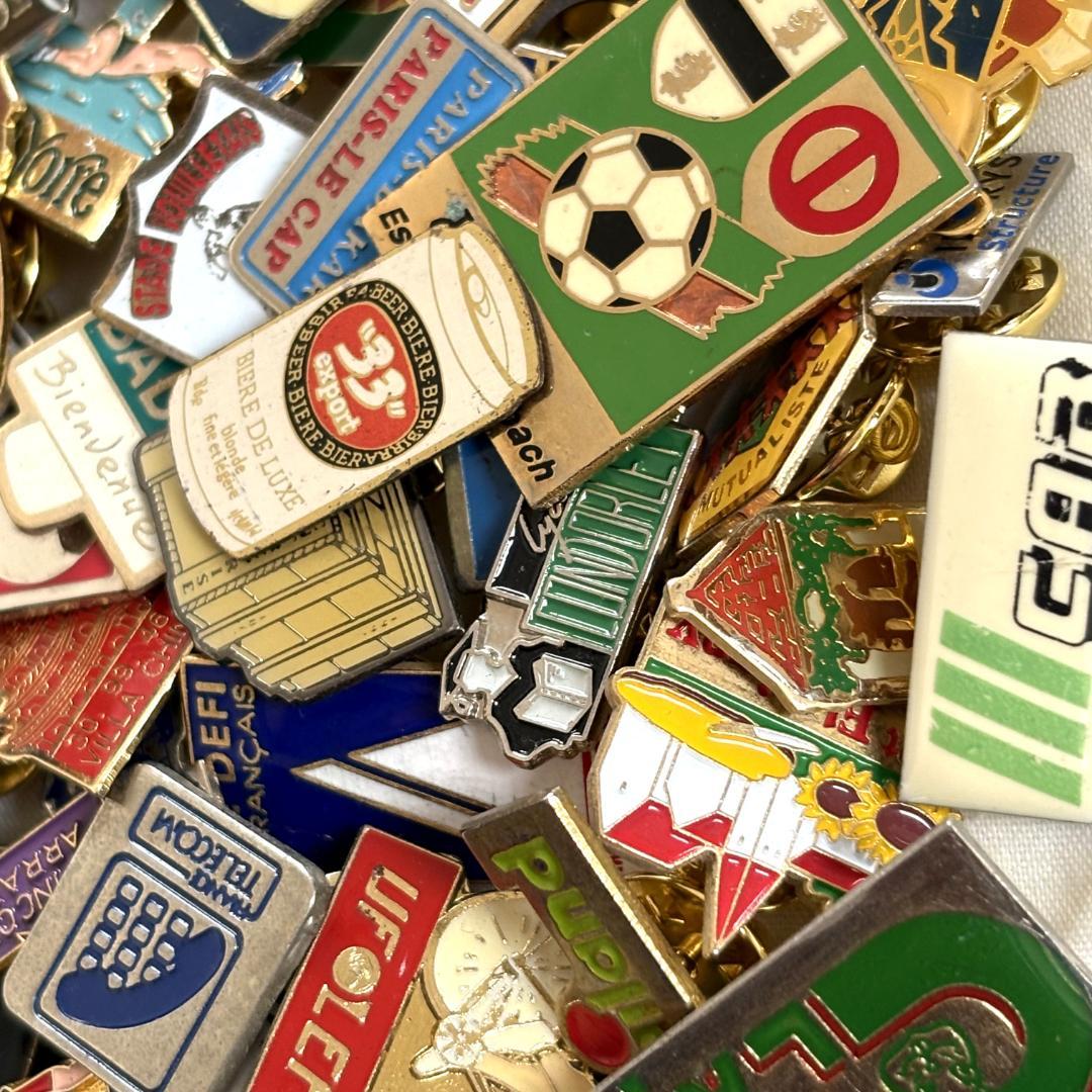37624 フランス雑貨 フレンチ ピンバッジ200個セット ピンズ まとめ売り