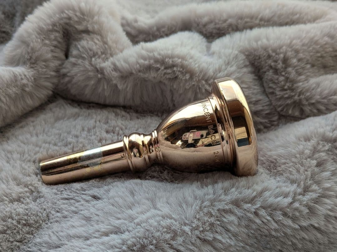 Bach チューバマウスピース 24W ピンクゴールドメッキ