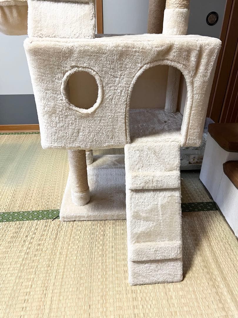 多機能キャットタワー　ハウス　ハンモック　多頭飼い　省スペース　即発送