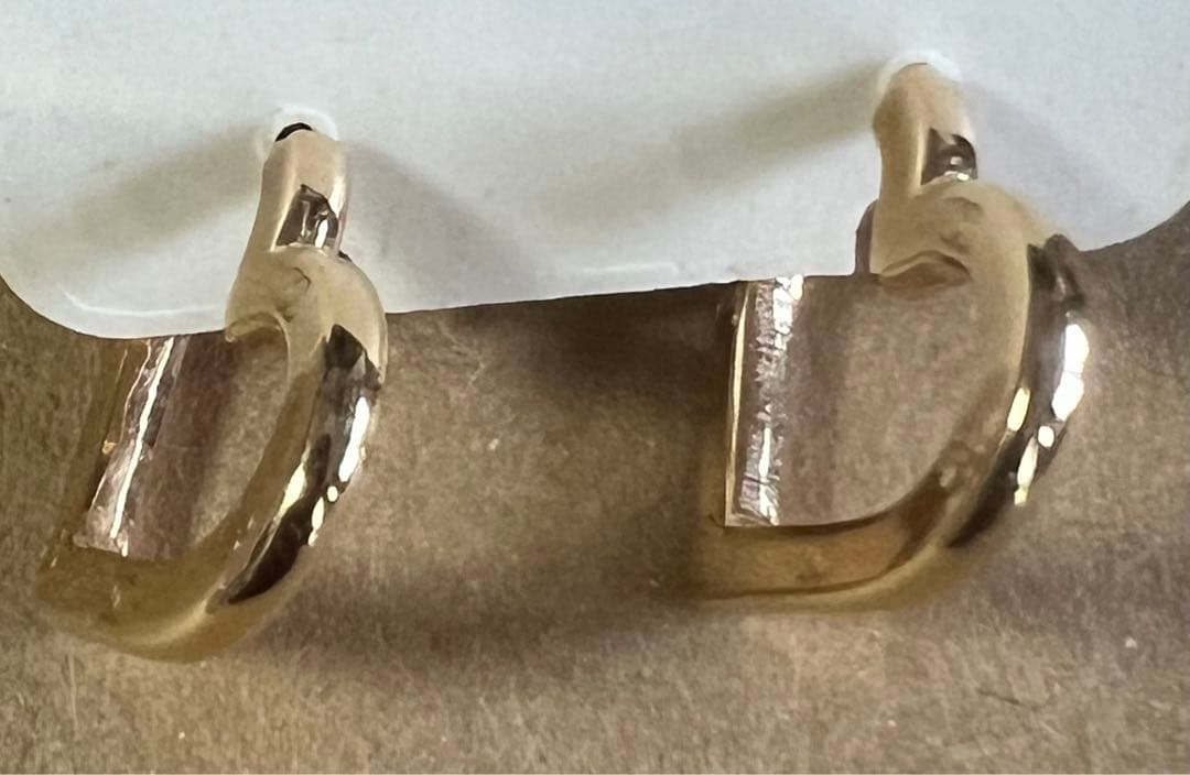 CHANEL シャネル　ハート型 フープピアス　美品‼️