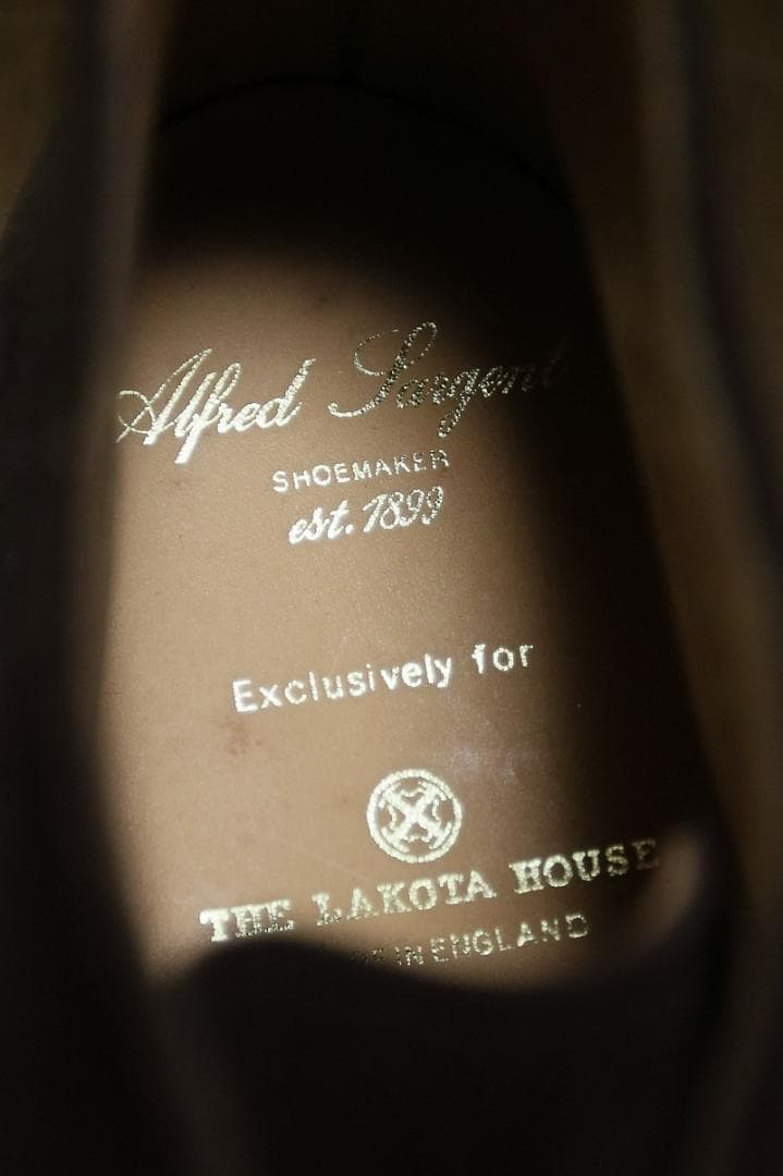 新品未使用アルフレッドサージェントAlfred Sergentイギリス製★ブーツ