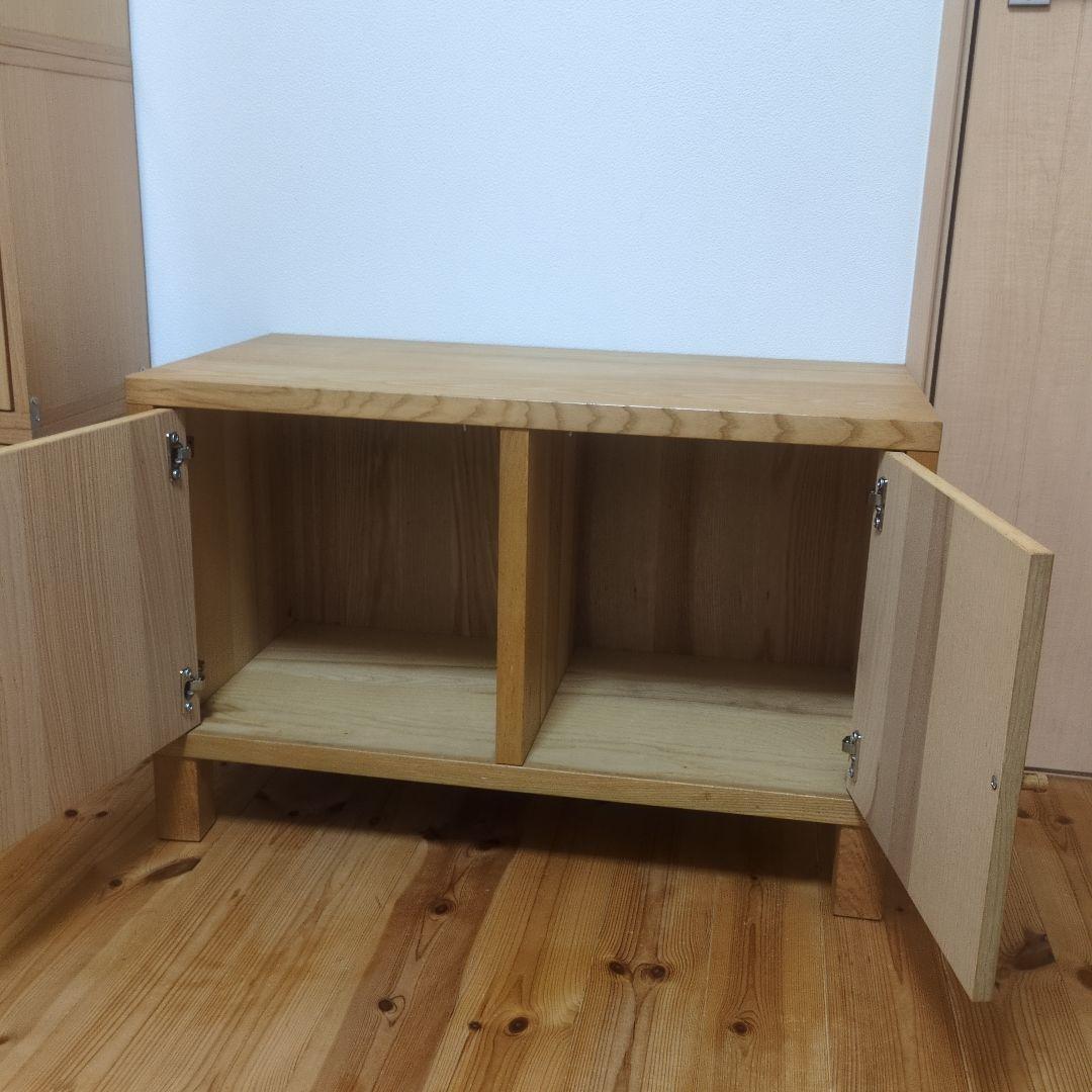 年末セール★IKEA Traby　ナチュラルウッドキャビネット【送料込み】