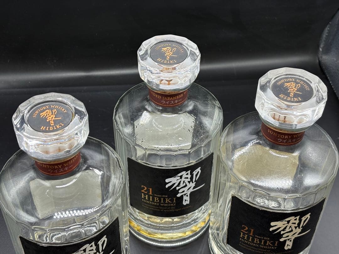 迎春！サントリー 響21年6本 空瓶&カートン&ダンボールコンプリートセット