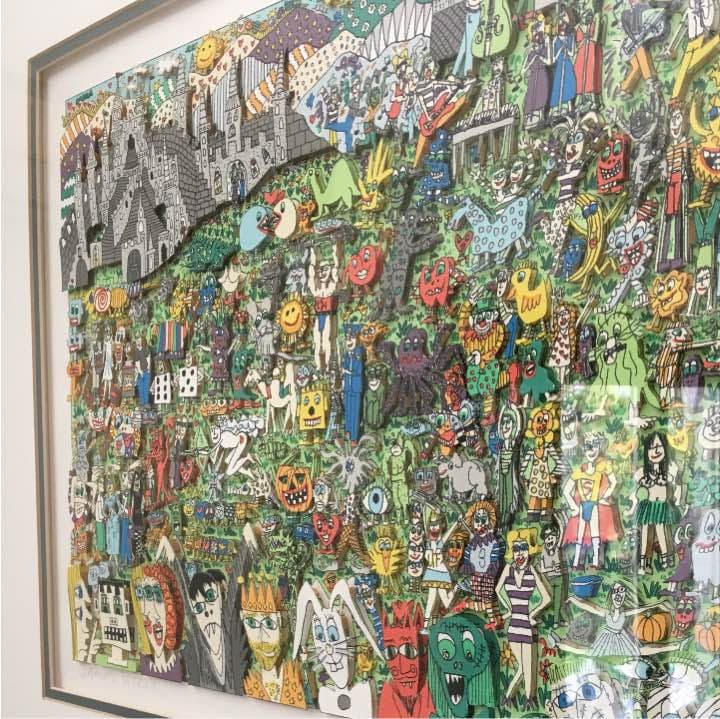 絵画 RIZZI \"WE ALL HAVE SOMETHING TO OFFER\"3D