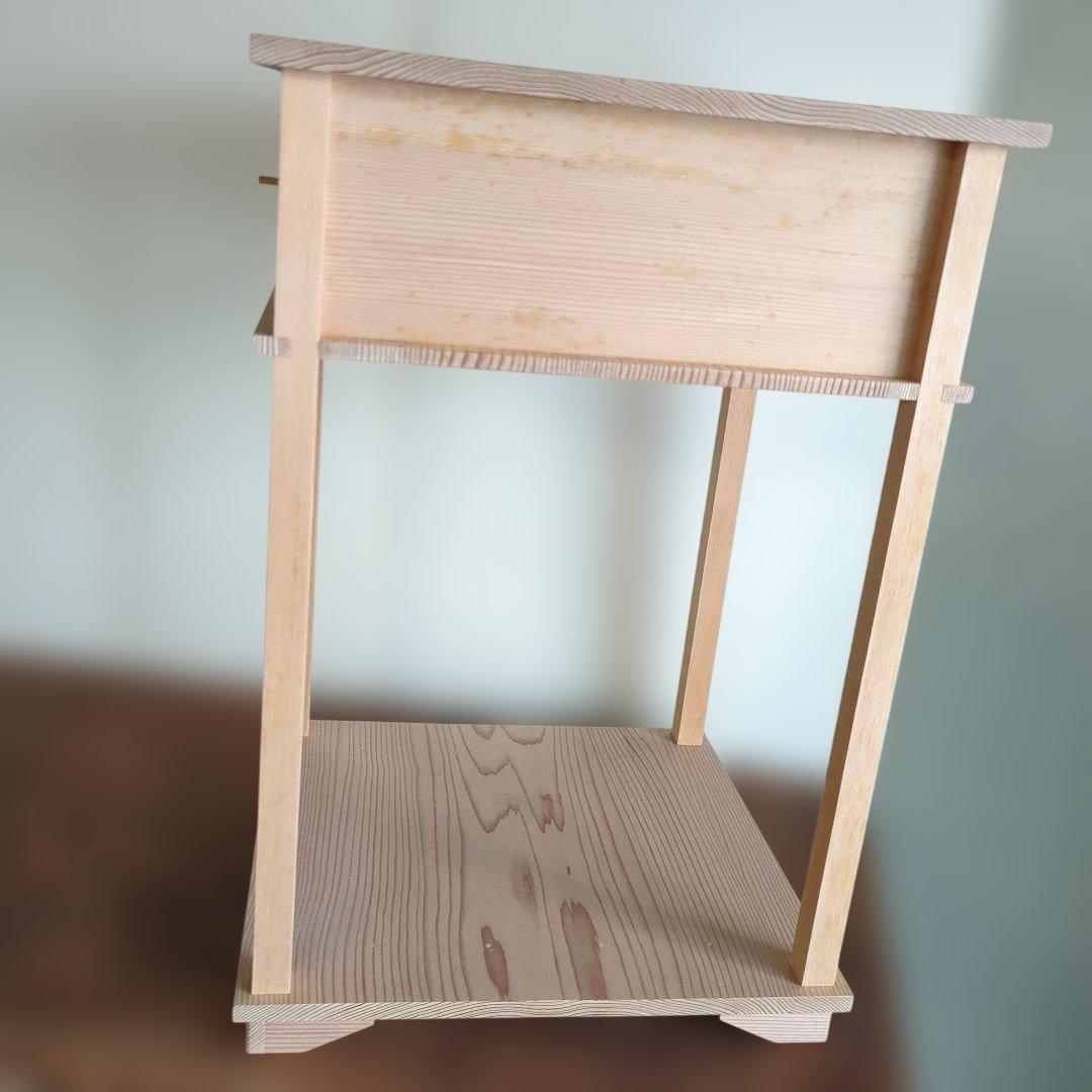 三木町棚　江岑棚 棚　木製　茶道具　茶道　お点前　木箱　茶棚