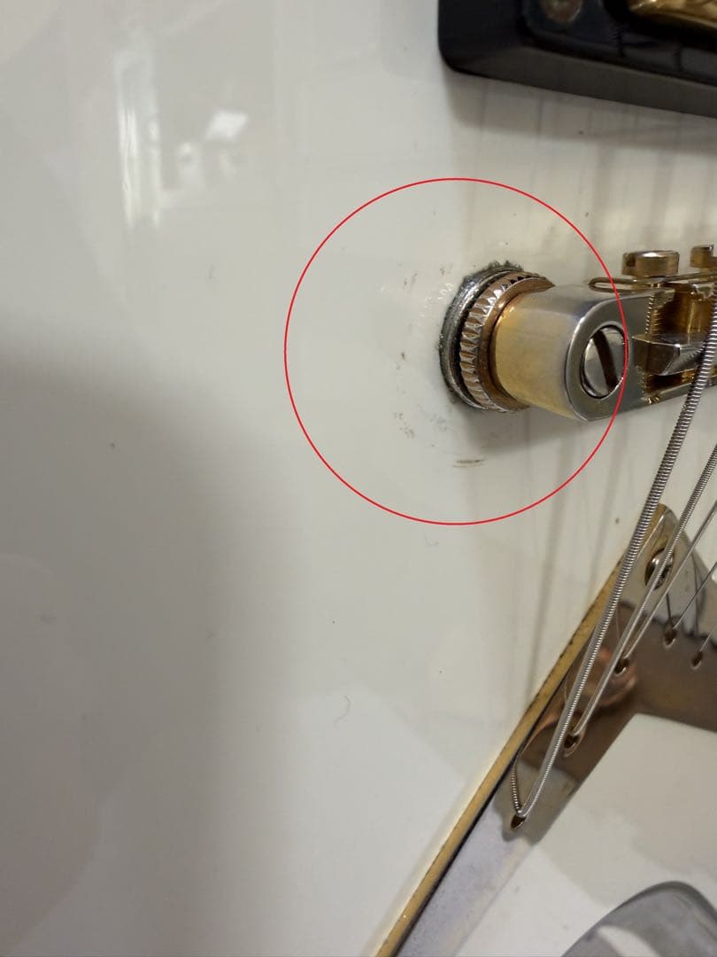 【生産終了品：レア】 DEAN V SERIES WHITE GOLD