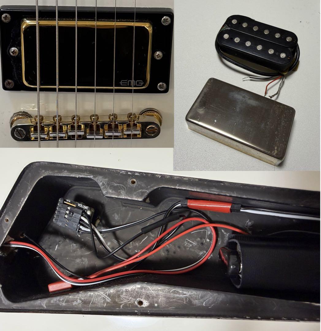 【生産終了品：レア】 DEAN V SERIES WHITE GOLD