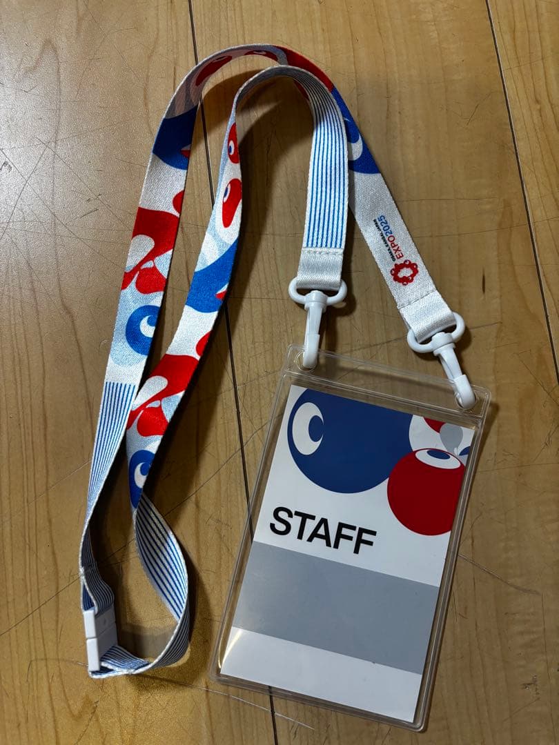 【非売品】大阪関西万博　ネームストラップ　ミャクミャク　ネックストラップ