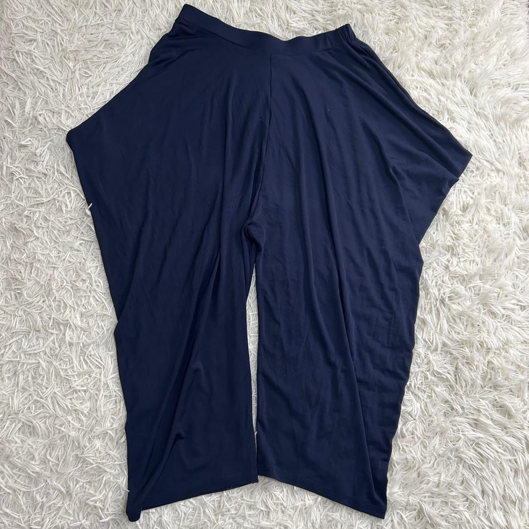 ISSEY MIYAKE イカ 変形 サルエル パンツ ストレッチ ボトム