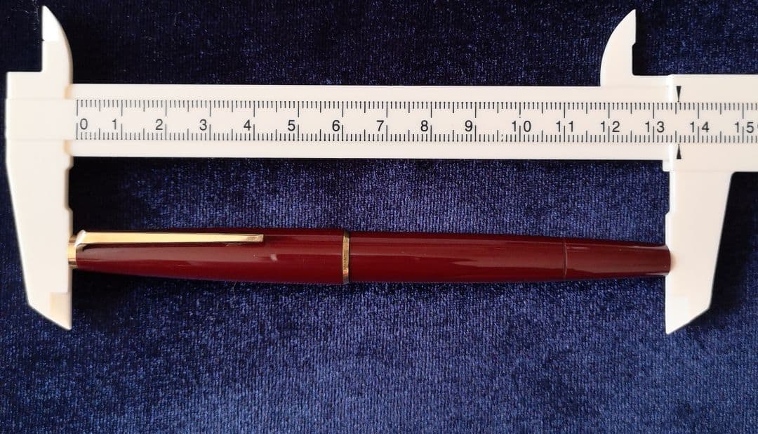 MONTBLANC 万年筆 GERMANY 320 ペン先 14金 ボルドー