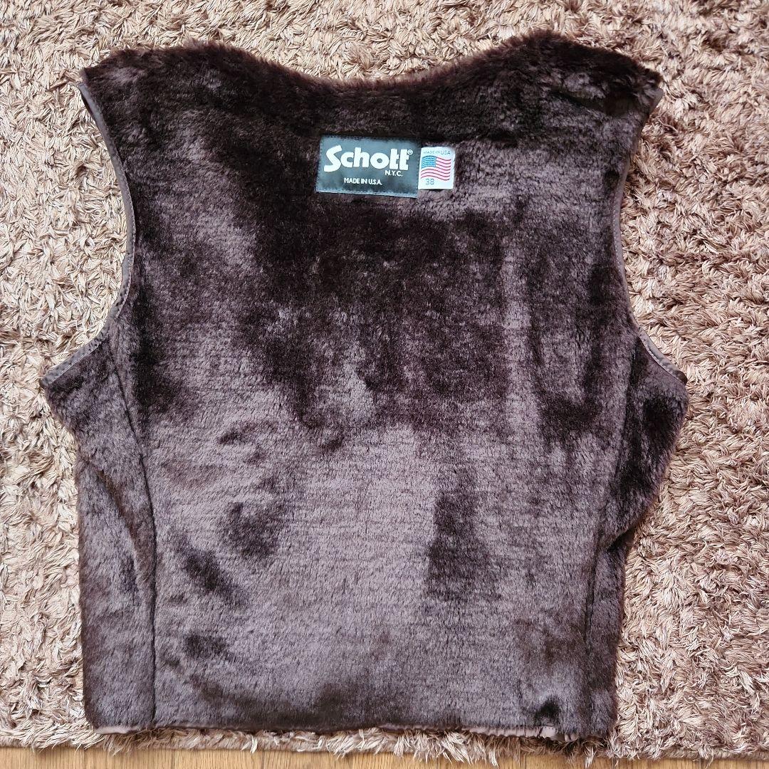 Schott シングルライダース643 ナバホブラウン サイズ38