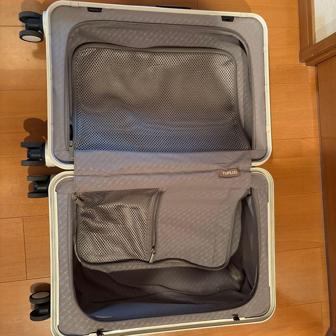 TUPLUS スーツケース キャリーケース ブラウン　33L