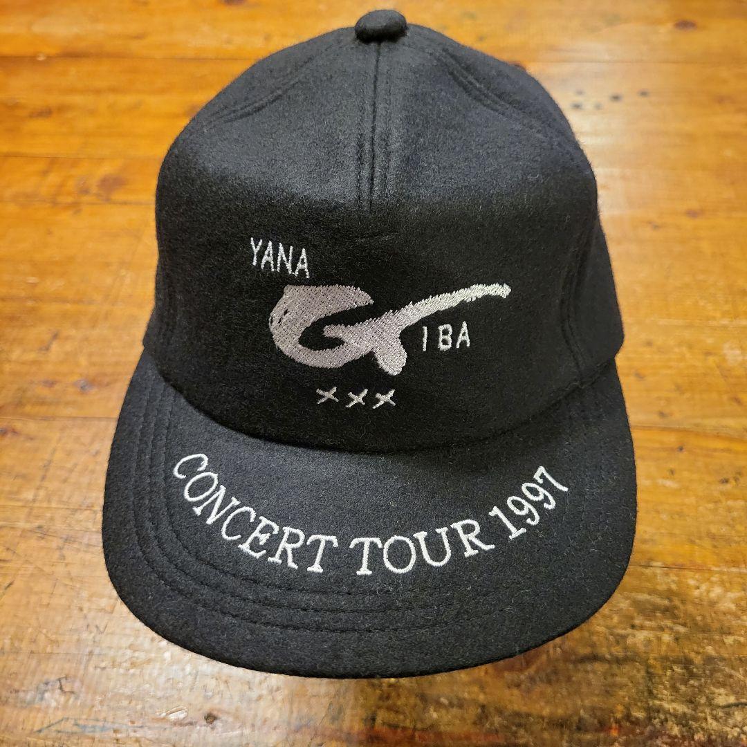 希少 柳葉敏郎 YANAGIBA コンサートツアー 1997 キャップ 帽子