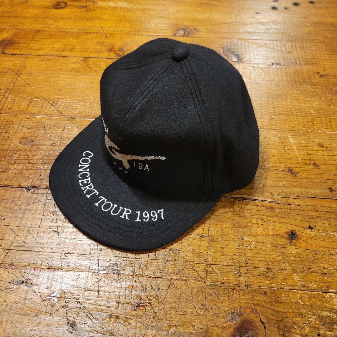 希少 柳葉敏郎 YANAGIBA コンサートツアー 1997 キャップ 帽子