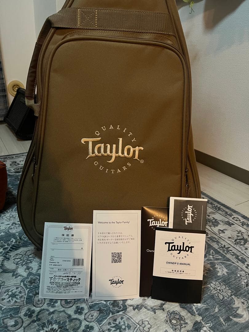 最終値段★Taylor Academy12e 24年購入 保証書あり ほぼ未使用