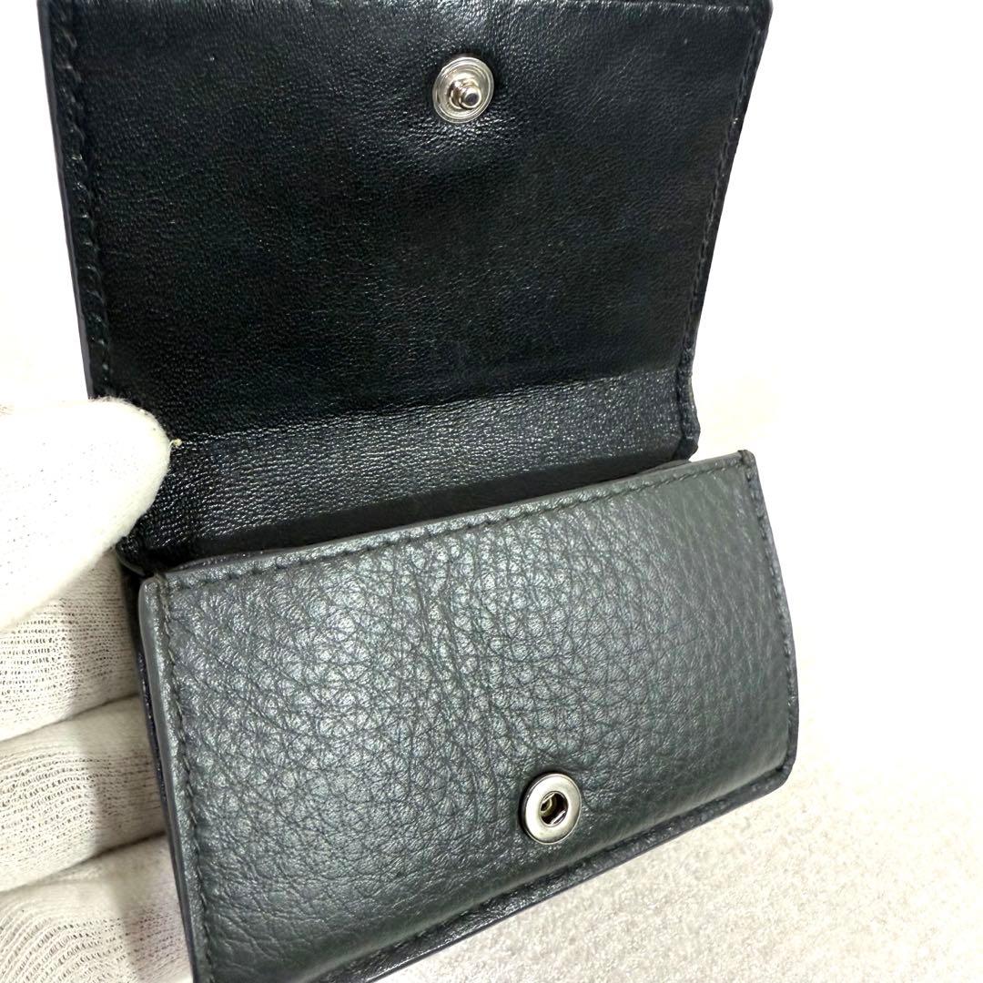 ryo★☆  バレンシアガ 三つ折り財布　エブリデイ　 グレー　レディース