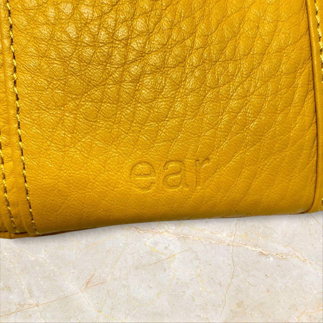 ear PAPILLONNER イアパピヨネ 財布 がま口 イエロー 黄色 イア