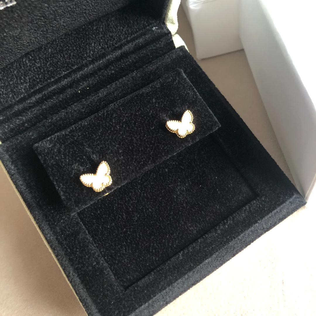 お値下げ スウィートパピヨン ピアス