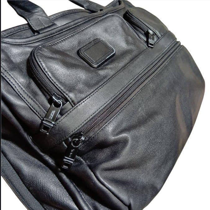 【廃盤品】TUMI トゥミ オールレザー エクスパンダブル 2層 ブリーフケース