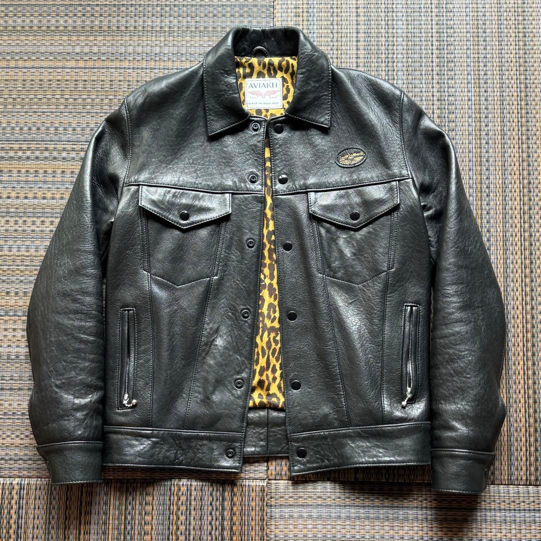 超美品　ルイスレザー　× ヒステリックグラマー　ウエスタンジャケット