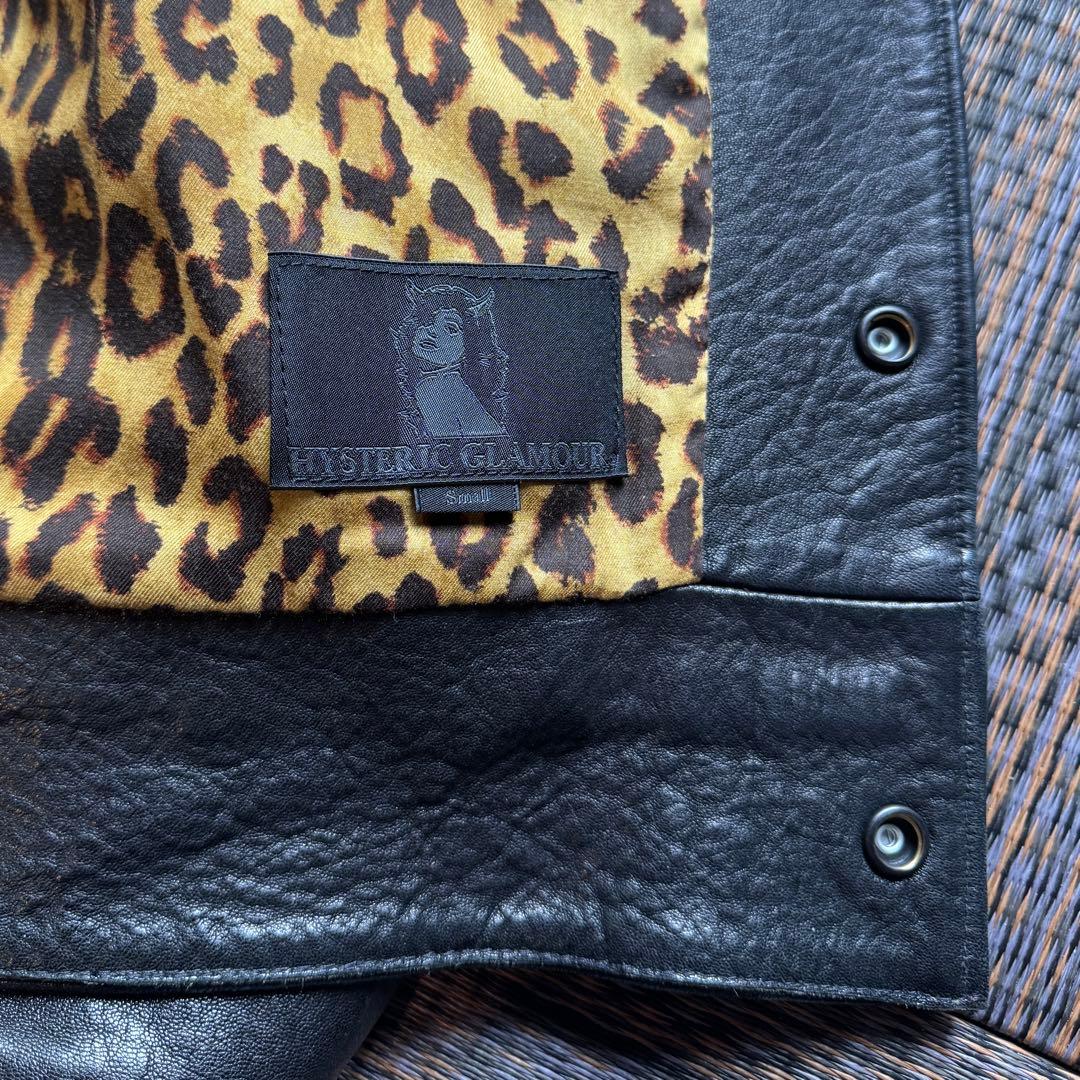 超美品　ルイスレザー　× ヒステリックグラマー　ウエスタンジャケット