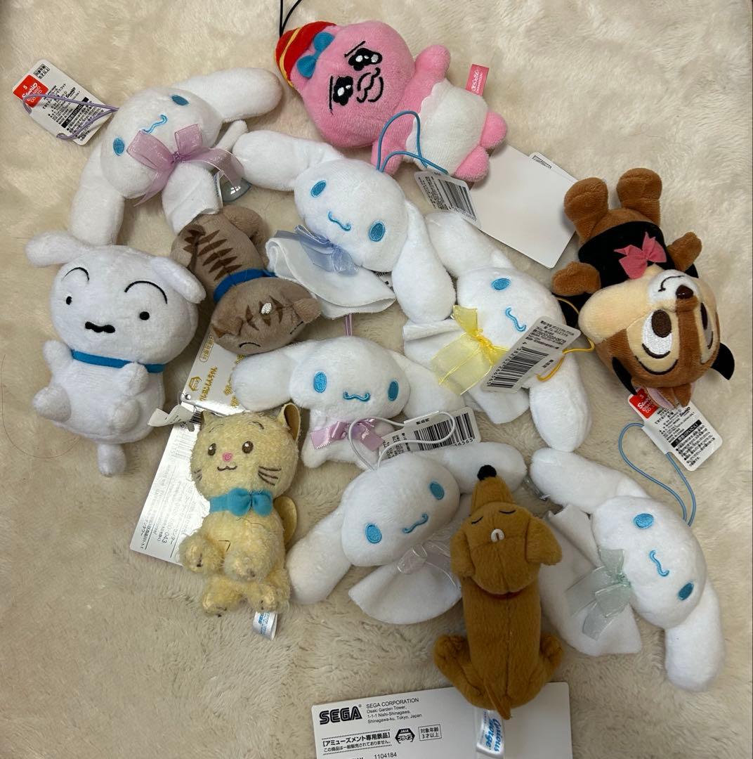 SEGA ぬいぐるみセット 複数キャラクター