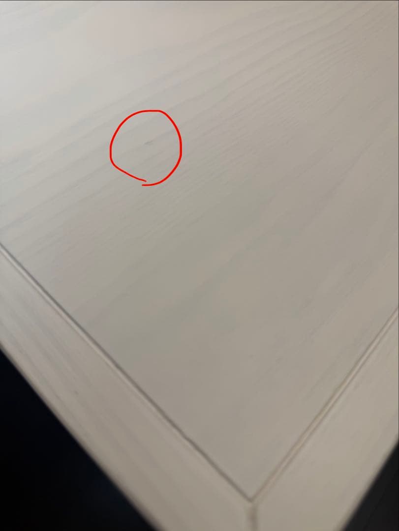 美品　Francfranc／フランフラン　ダイニングテーブル　アルパ　ホワイト