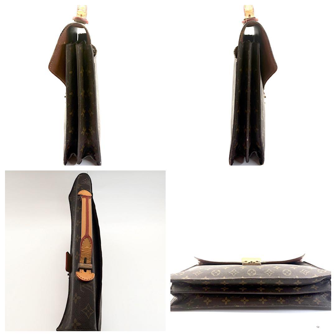 【美品】 VUITTON　セルヴィエット　A4可　コンセイエ　ビジネスバック