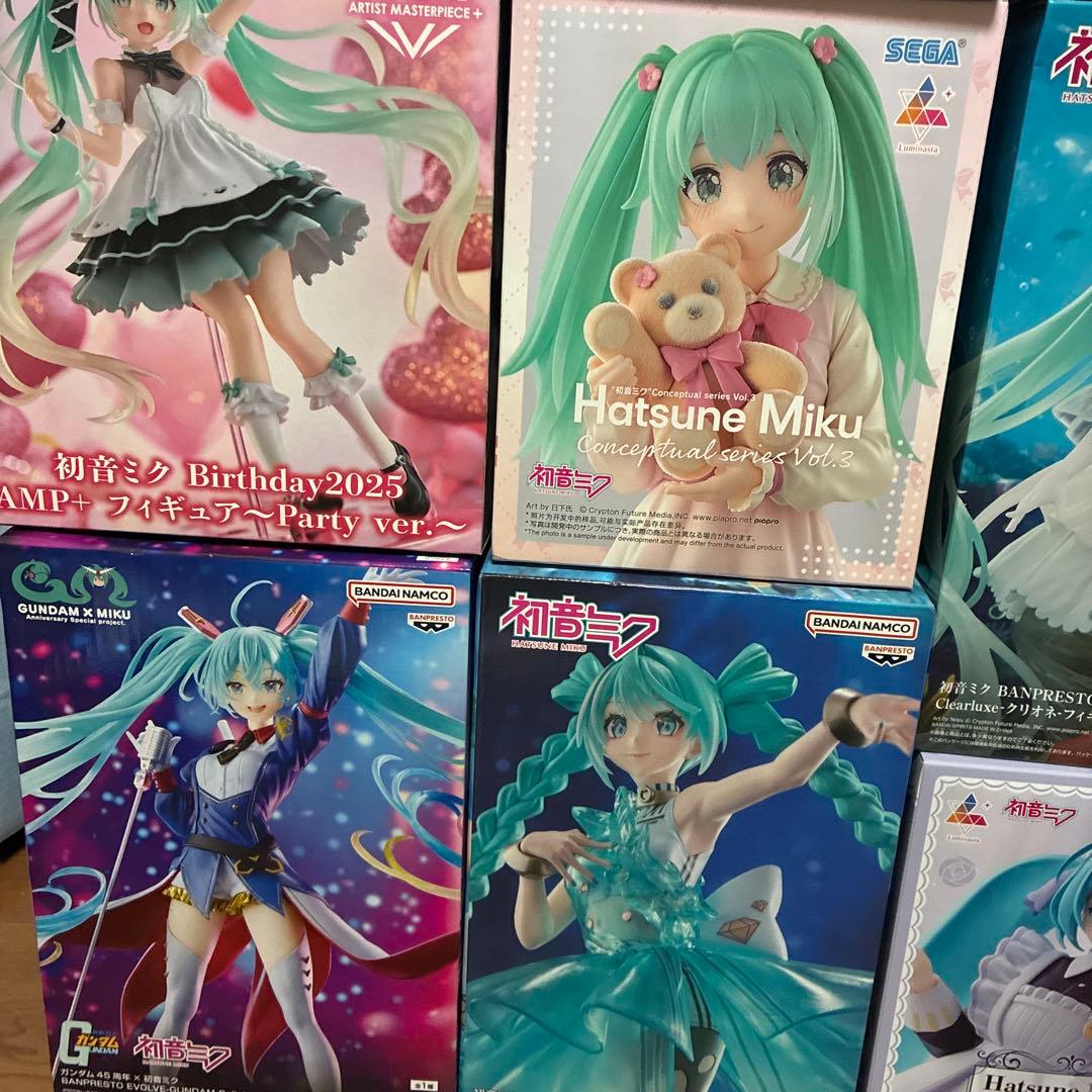 初音ミクフィギュアまとめ売り