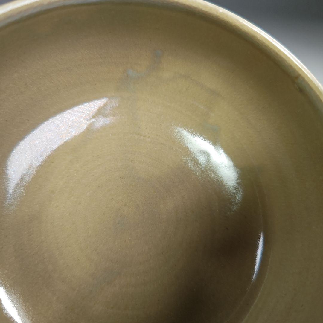 イ980 茶碗『松本学』『虫明窯　茶碗　共箱』抹茶碗　茶道具