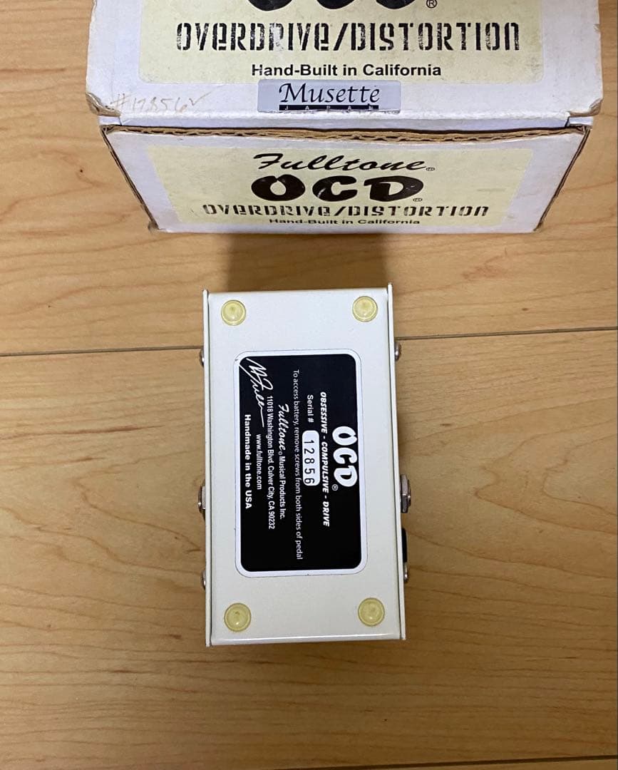 【希少】 OCD fulltone フルトーン ver.1.3 初期型 サイン有