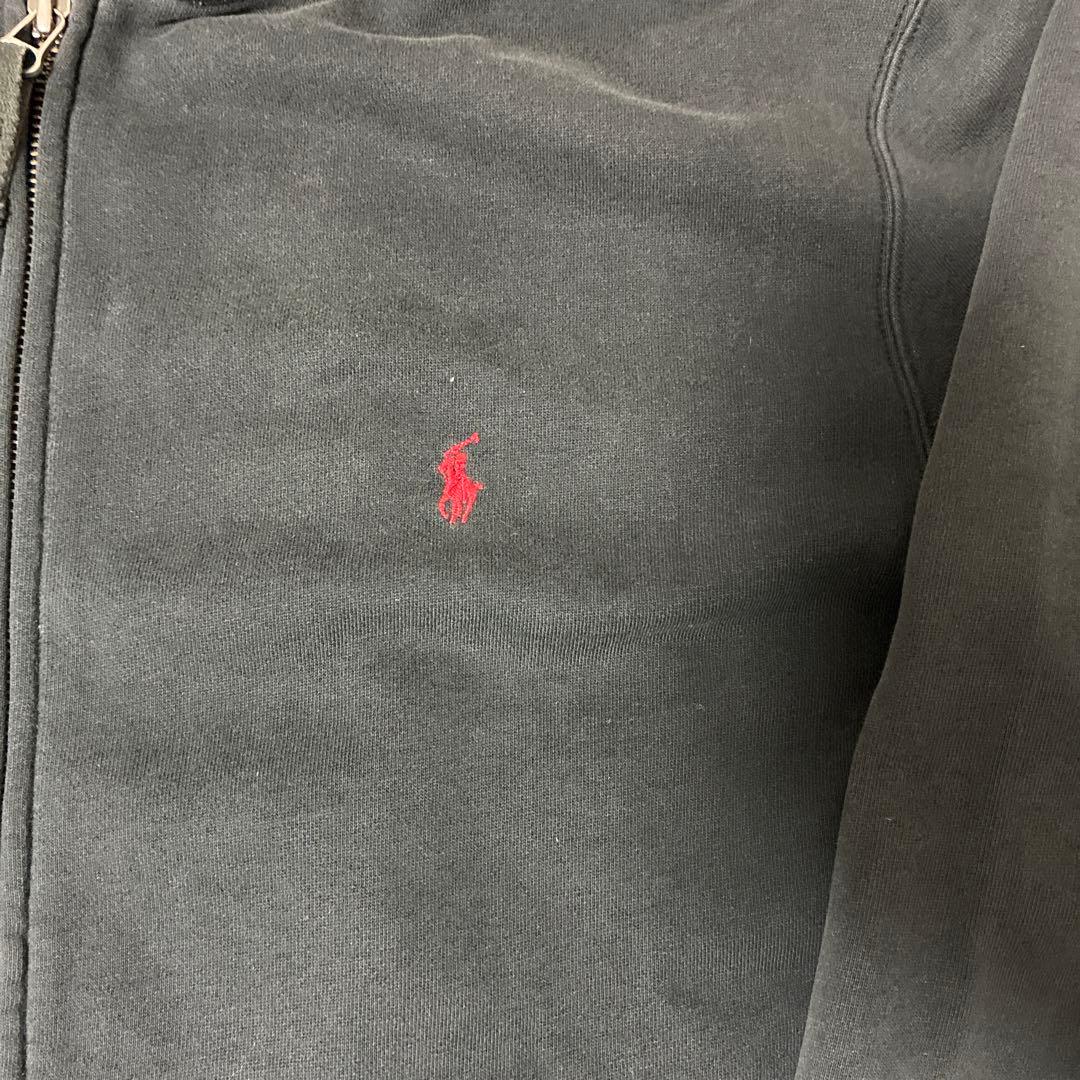 90s Polo by Ralph Lauren ジップパーカー 黒