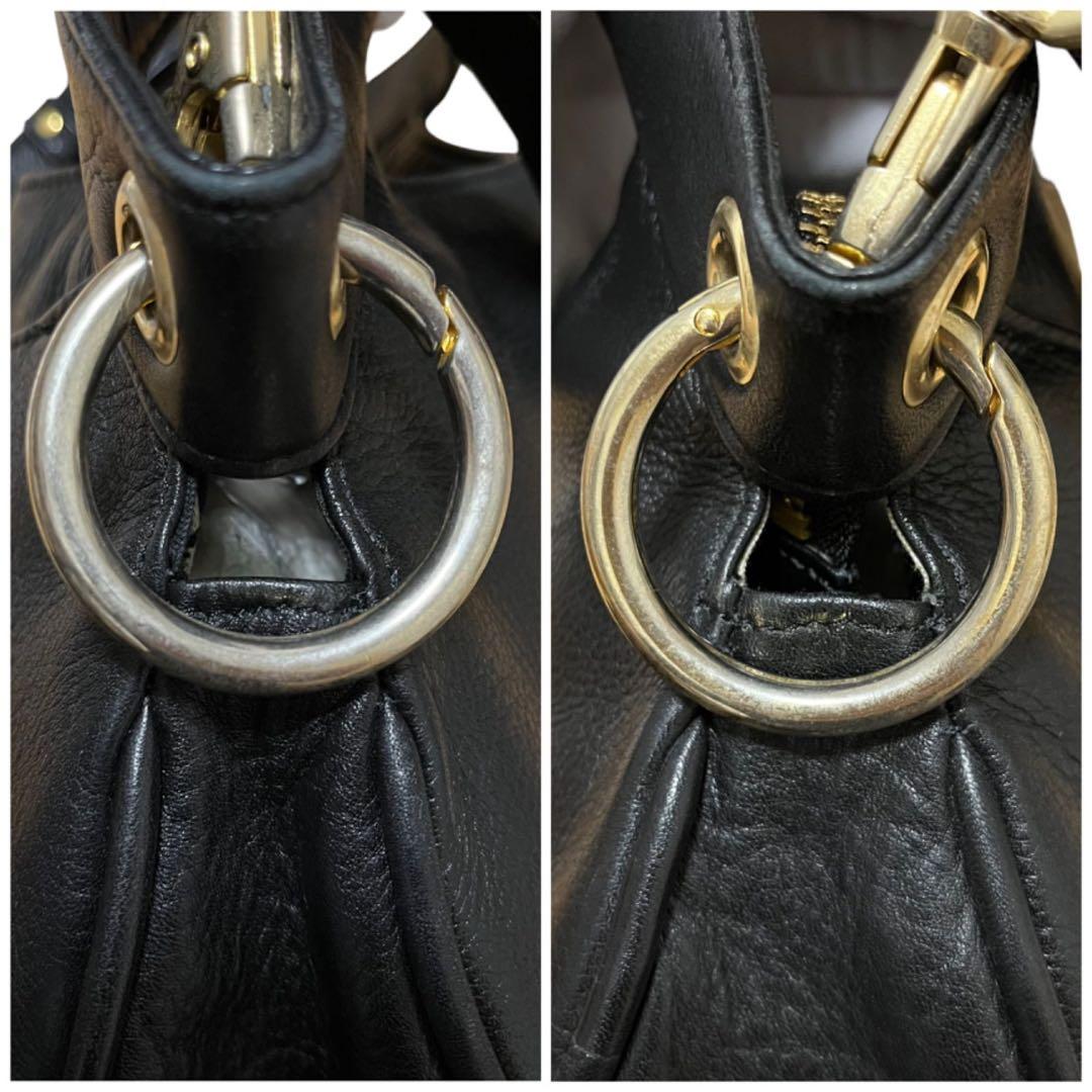 Vivienne Westwood ブラックショルダーバッグ