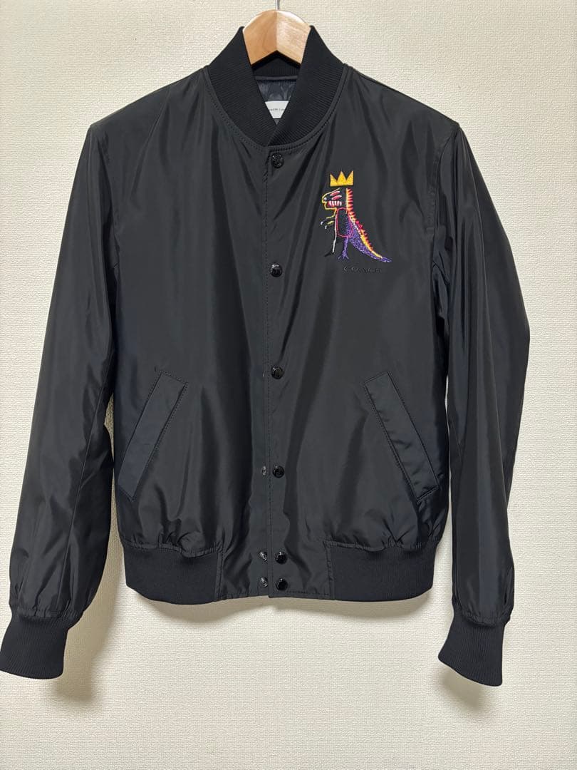 COACH バスキア コーチ ナイロン ジャケット ブルゾンMA-1 M