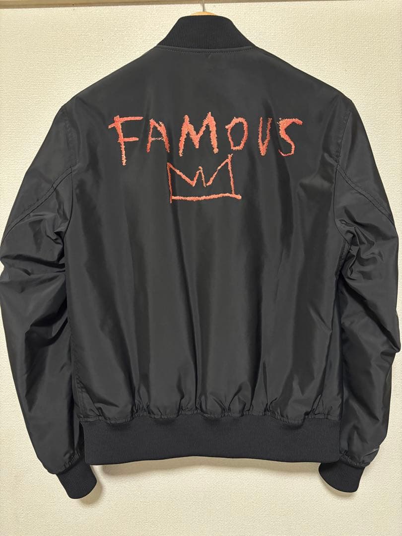 COACH バスキア コーチ ナイロン ジャケット ブルゾンMA-1 M