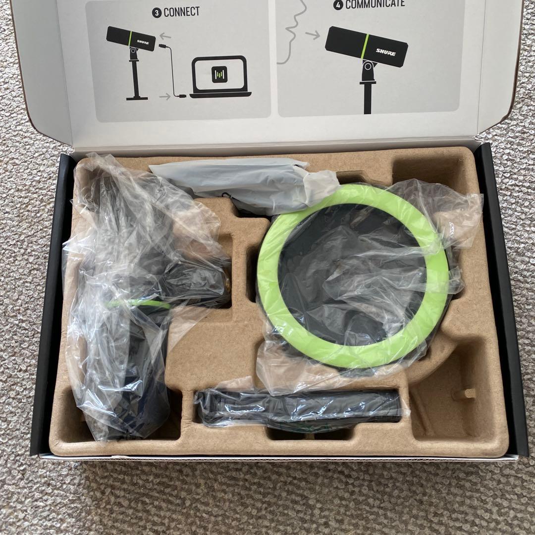 SHURE MV6 USBゲーミングマイクロフォン